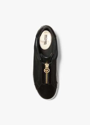 michael kors keaton zip up sneaker