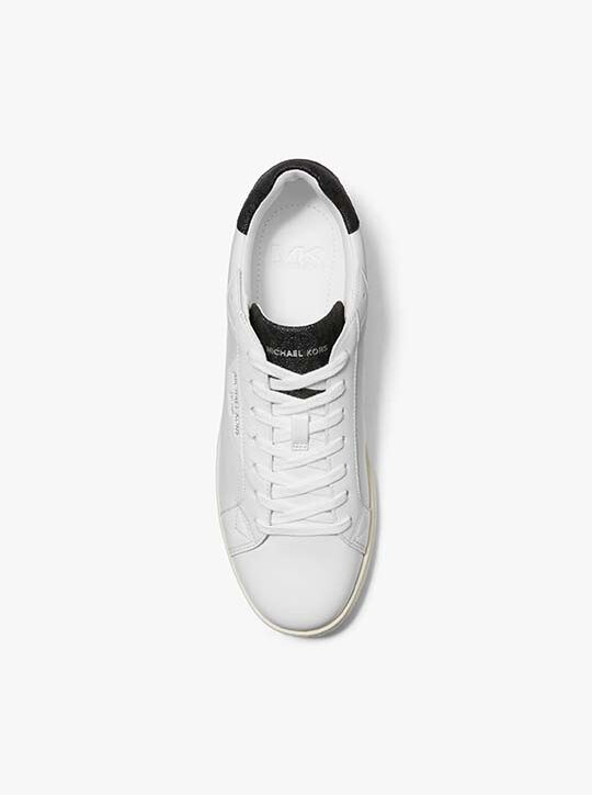 michael kors keating leather sneaker