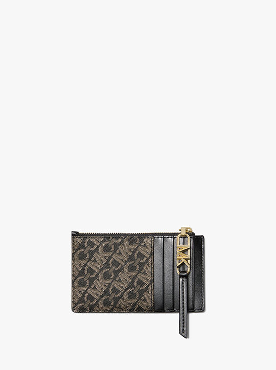 michael kors empire small metallic card case