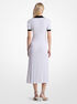 michael kors stretch knit polo dress