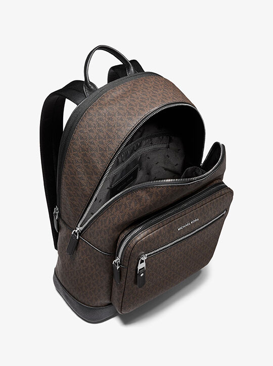 michael kors hudson logo backpack