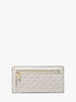 michael kors bryant large signature logo snap front wallet