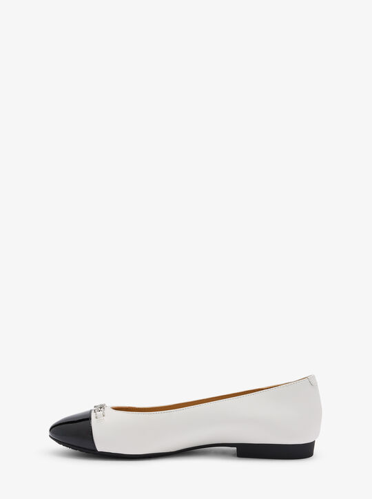 حذاء ريبيكا فليكس مسطح من الجلد michael kors حذاء ريبيكا فليكس مسطح من الجلد