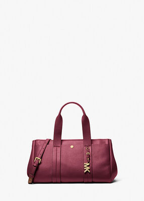 michael kors romee small pebbled leather satchel
