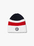 michael kors color block knit beanie hat
