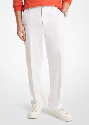 michael kors finn straight leg stretch denim jeans