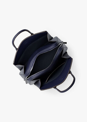 michael kors laila medium leather satchel