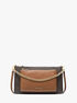 michael kors jet set monogrammed shoulder bag