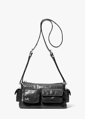 michael kors dakota small leather shoulder bag