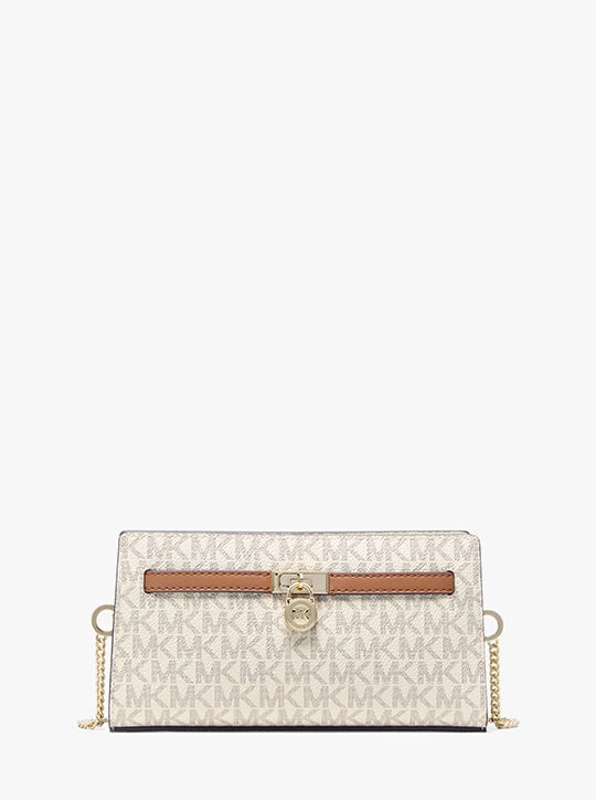 Hamilton Moderne Extra-Small Signature Logo Convertible Crossbody Bag michael kors hamilton moderne extra small signature logo convertible crossbody bag