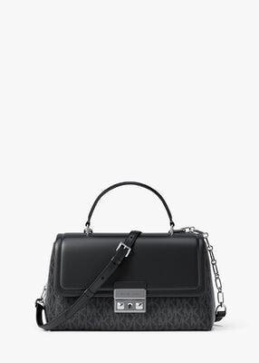 michael kors tribeca extra small signature logo satchel