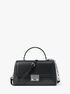 michael kors tribeca extra small signature logo satchel