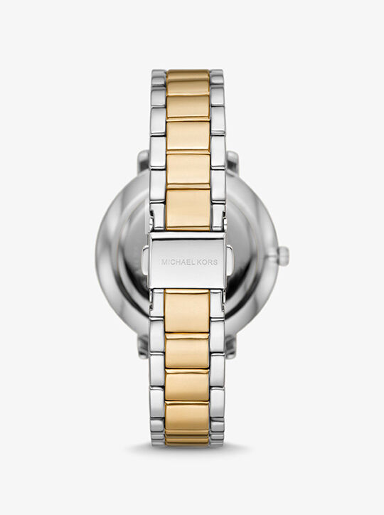 Pyper Pavé Two-Tone Logo Watch