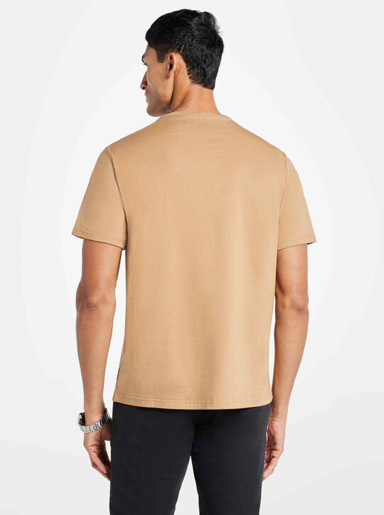 michael kors embossed logo tee