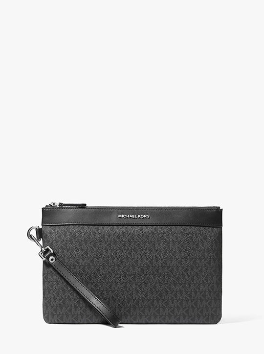 Logo Travel Pouch michael kors logo travel pouch
