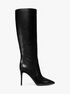 michael kors rue leather knee boot