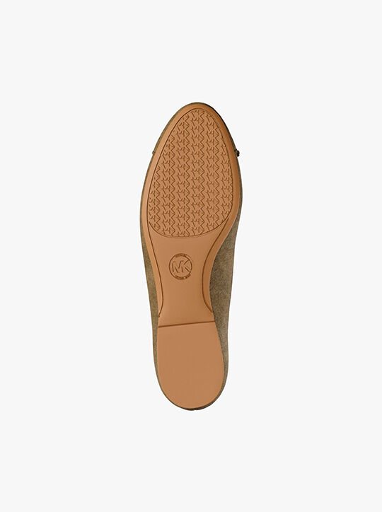 michael kors piper flex suede ballet flat