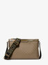 michael kors hudson signature logo messenger bag