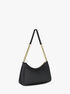 michael kors nolita medium pebbled leather chain pochette