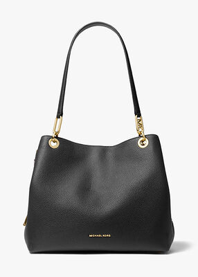 michael kors kensington large pebbled leather tote bag