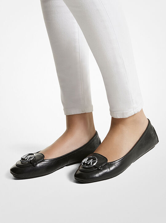 Lillie Leather Moccasin | Michael Kors Official Website 