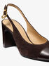 michael kors piper flex suede slingback pump
