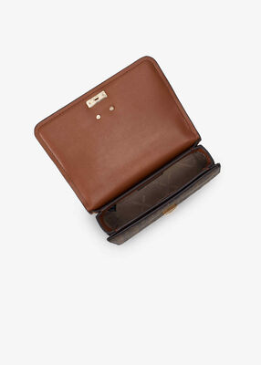 michael kors delancey small empire monogram crossbody bag