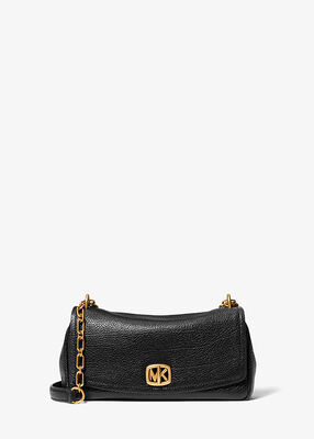 michael kors bryant small textured leather convertible shoulder bag