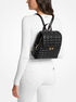 michael kors tribeca small quilted leather backpack