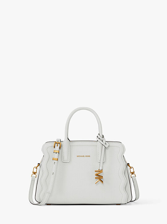 michael kors laila extra small pebbled leather convertible crossbody bag