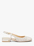 Perla Flex Signature Logo Slingback Flat michael kors perla flex signature logo slingback flat