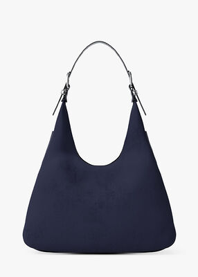 michael kors nolita large nubuck hobo shoulder bag