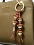 Embellished Floral Bag Charm michael kors embellished floral bag charm