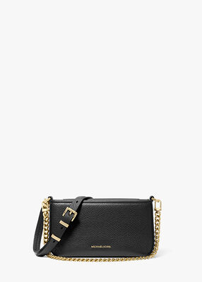 michael kors bryant small pebbled leather convertible pochette