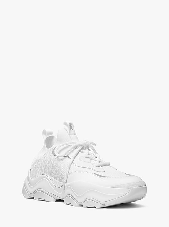 michael kors atlas knit trainer