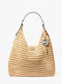 michael kors nolita large crocheted hobo shoulder bag