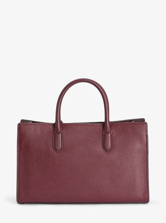 michael kors scarlett medium crocodile embossed patent leather satchel