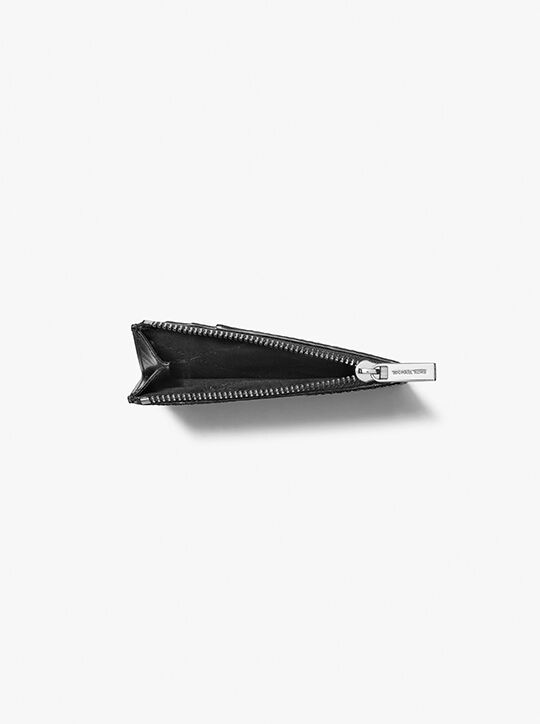Hudson Signature Logo Card Case michael kors hudson signature logo card case