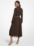 Pleated Georgette Shirtdress michael kors pleated georgette shirtdress