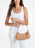 michael kors nolita medium nubuck chain pochette
