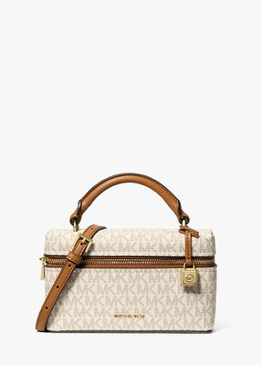 michael kors jana extra small signature logo convertible crossbody bag