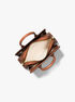 Laila Small Pebbled Leather Satchel michael kors laila small pebbled leather satchel
