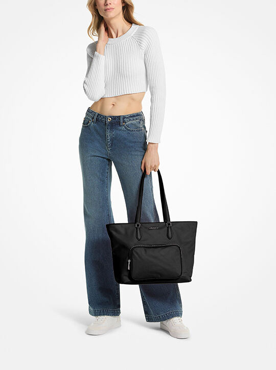 Cara Large Nylon Tote Bag michael kors cara large nylon tote bag