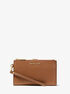 michael kors adele pebbled leather smartphone wallet