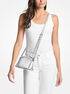 Athena Small Metallic Leather Convertible Clutch michael kors athena small metallic leather convertible clutch