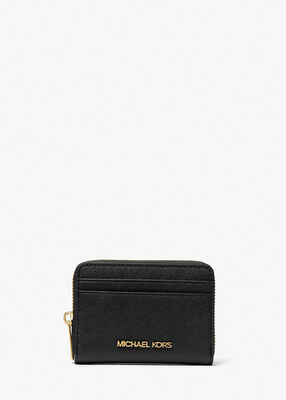 michael kors jet set travel medium saffiano leather wallet