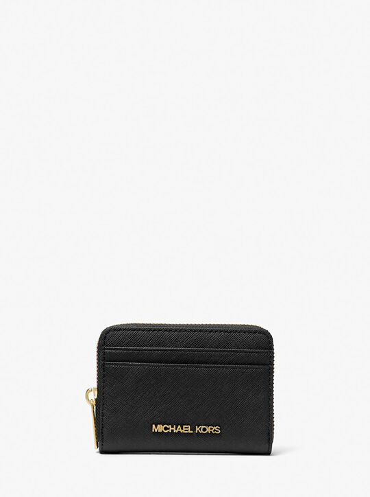 michael kors jet set travel medium saffiano leather wallet