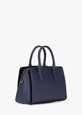 michael kors laila medium leather satchel