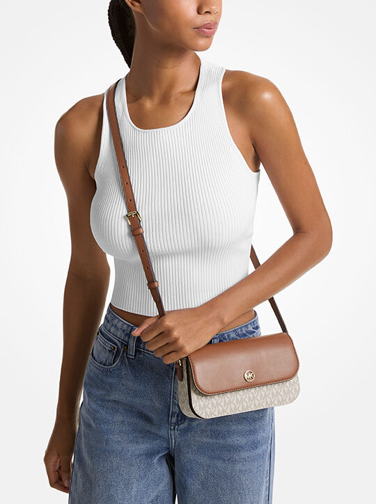 Jet Set Travel Small Logo Crossbody Bag michael kors jet set travel small logo crossbody bag
