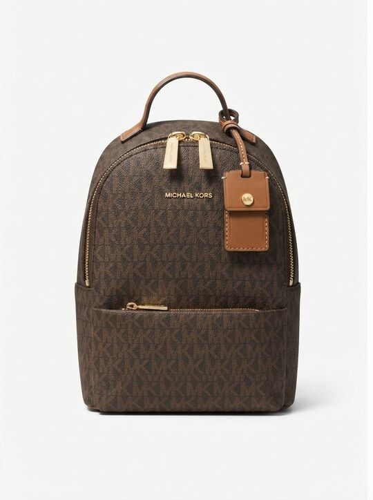 michael kors sable signature backpack